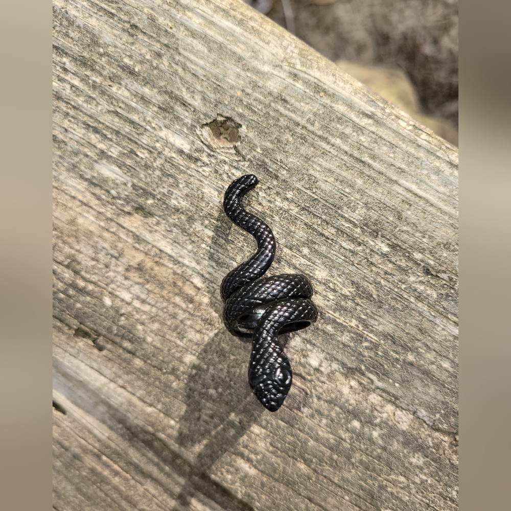 Black Snake Ring